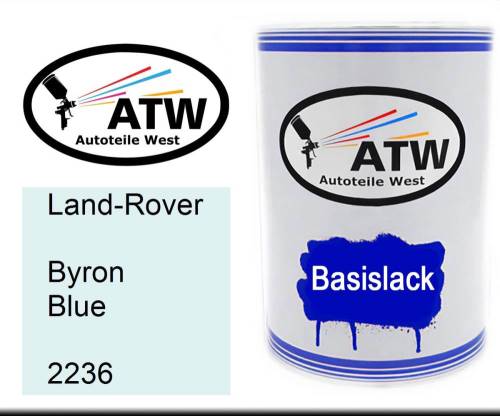 Land-Rover, Byron Blue, 2236: 500ml Lackdose, von ATW Autoteile West.